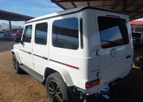2025 Mercedes-Benz G 550 4Matic из США, поврежденный, VIN W1NWH1AB9SX047443